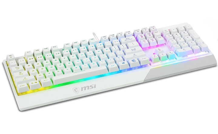 Клавиатура игровая механическая MSI Vigor GK-30 UA USB White – фото ...