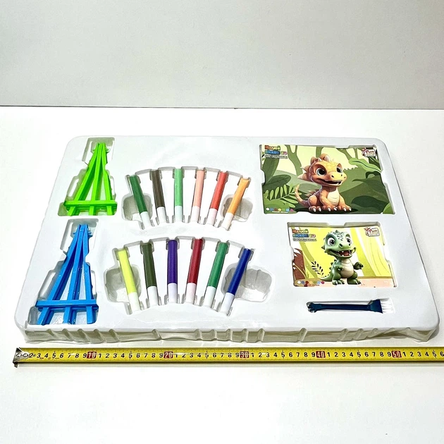 76‐⑲DWE Fun With Words/Fun andAdventures Набір для творчості малюй піском 4FUN Game Club 24 карток 16