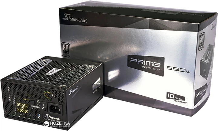 Seasonic PRIME TITANIUM ATX電源　650W Блок питания Seasonic Prime 650 W Titanium (SSR-650TD