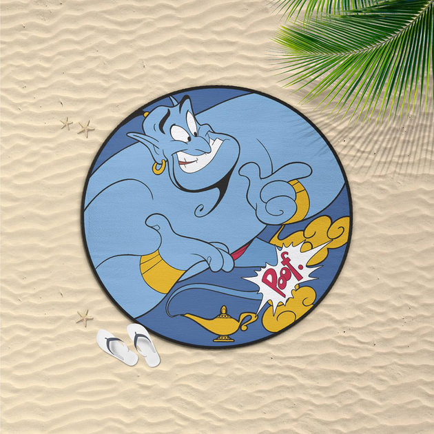 Ręcznik plażowy Cerda Disney Aladdin 130 x 130 cm (8427934268078) - obraz 2