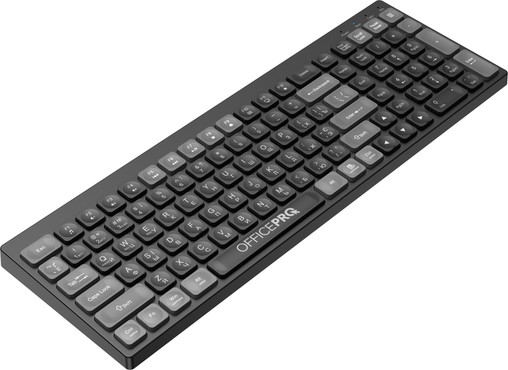 Клавіатура бездротова OfficePro SK985B Wireless/Bluetooth Black (SK985B) - зображення 3