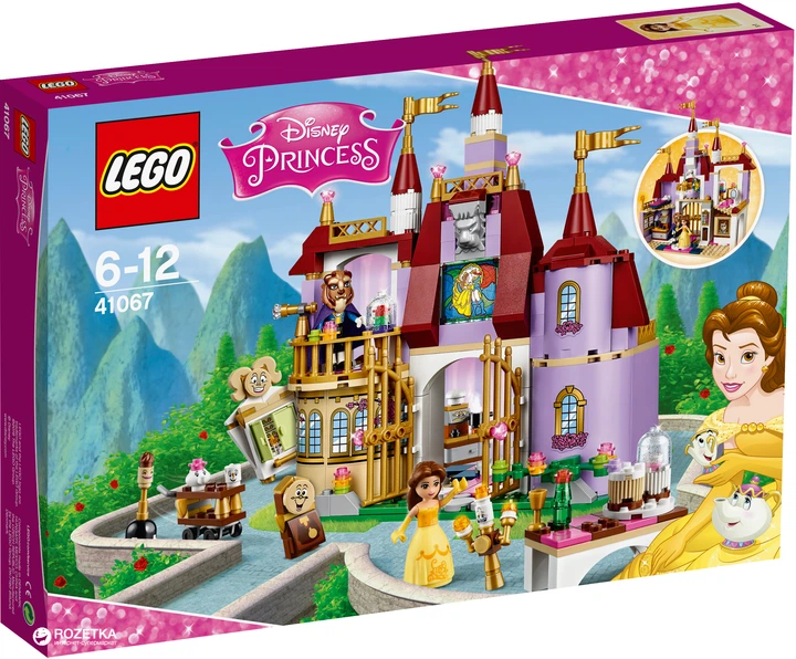 鍛神×5 Конструктор LEGO Disney Princess Заколдованный замок Белль (41067