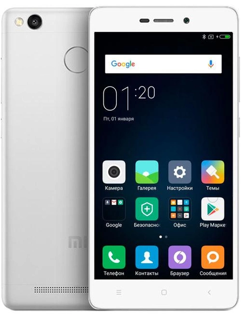 Мобильный телефон Xiaomi Redmi 3 Pro 3/32GB Silver - изображение 1