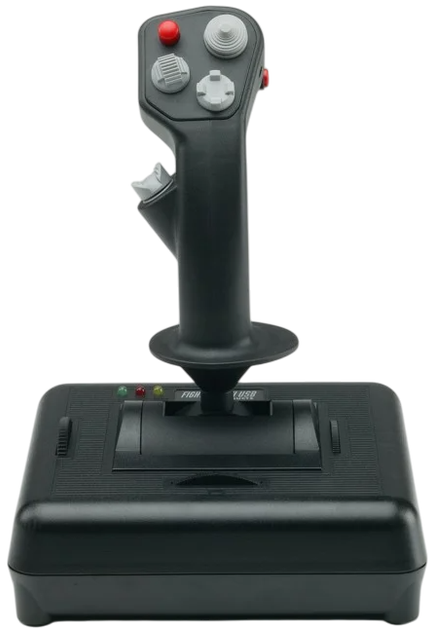 Дротовий джойстик CH Products Fighterstick Controller (0040478205712) - зображення 1