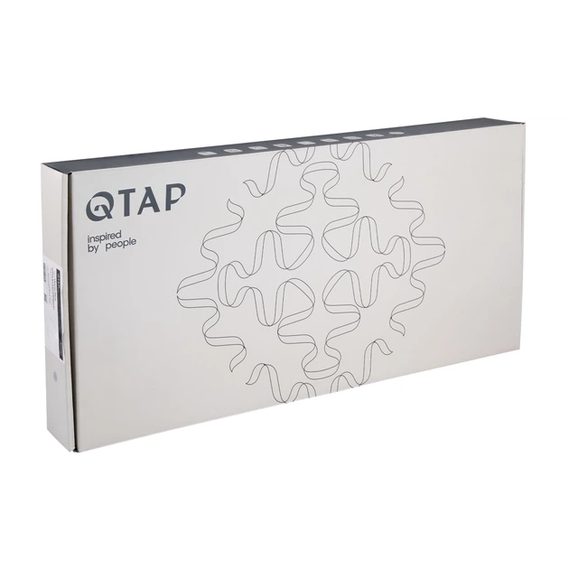Смеситель для кухни Qtap Vlasta New с выдвижным изливом QTVLA344GMB45647 Gunmetal Black PVD - изображение 6