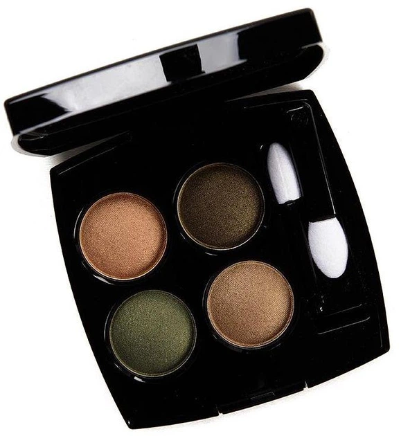 CHANEL LES 4 OMBRES 318 パリュールヴェニティエンヌ Тени для век Chanel Les 4 Ombres 318 Blurry Green 2g – купить