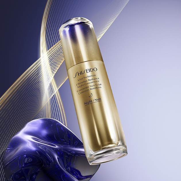 Ночной концентрат Shiseido Vital Perfection LiftDefine Radiance Night Concentrate 80ml - изображение 5