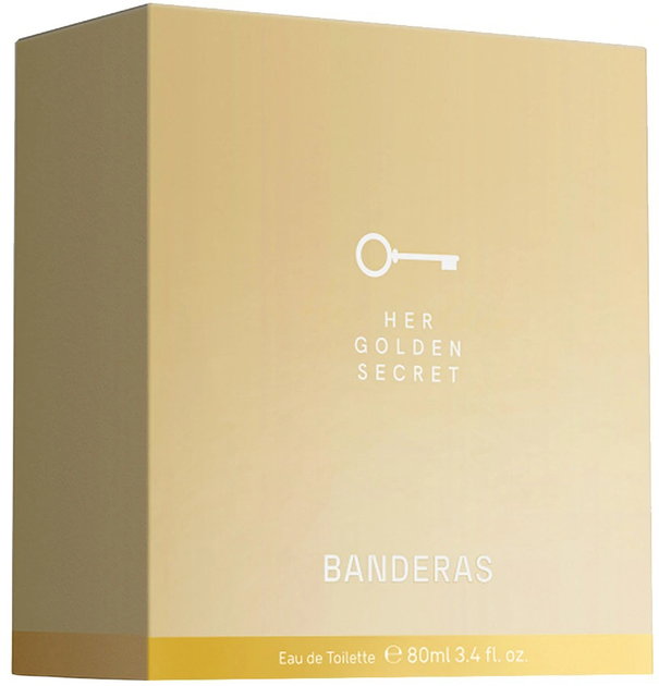 Туалетна вода для жінок Antonio Banderas Golden Secret 80 мл (8411061081006) - зображення 3