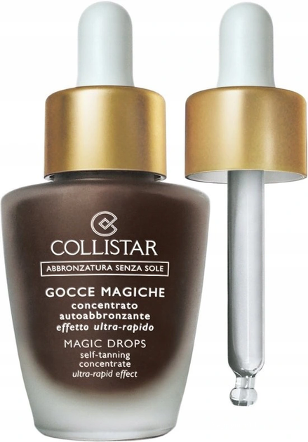 Концентрат для автозасмаги обличчя Collistar Abbronzatura Senza Sole 30ml - Фото 2 Концентрат для автозасмаги обличчя Collistar Abbronzatura Senza Sole 30ml - зображення 2