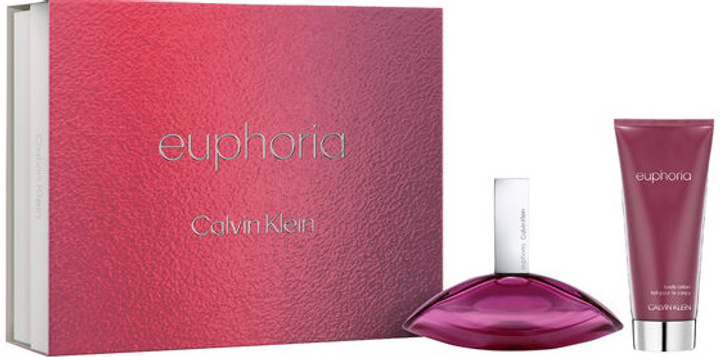 Zestaw prezentowy damski Calvin Klein Euphoria Woda perfumowana 100 ml + Balsam do ciała 100 ml (3616305433749) - obraz 1