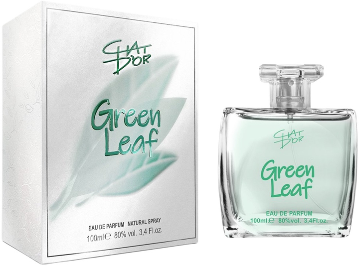 Woda perfumowana damska Chat D'or Green Leaf 100 ml (5901801112037) - obraz 1