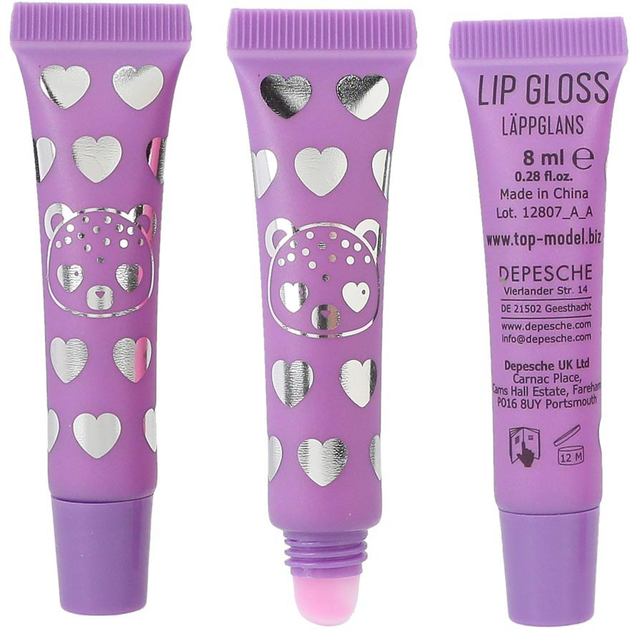 Косметичний набір для дітей Topmodel Lip Gloss Set Beauty and Me (4010070668754) - зображення 6