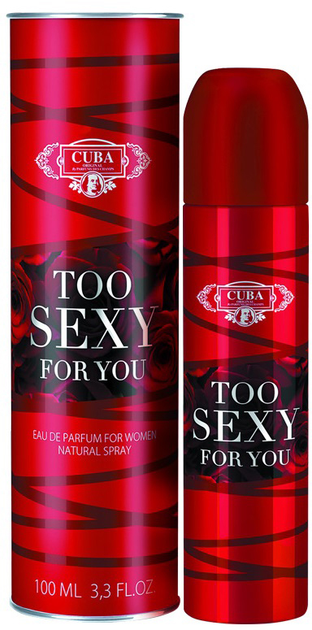 Woda perfumowana damska Cuba Original Too Sexy For You 100 ml (5425039222080) - obraz 1