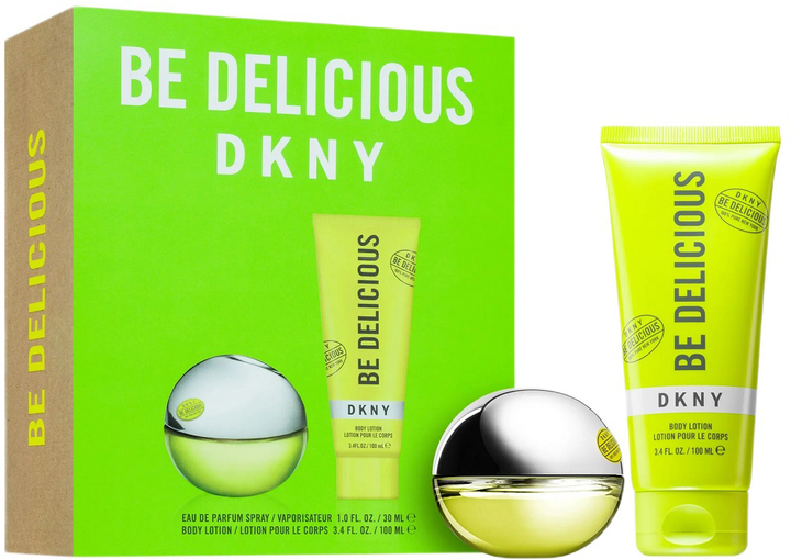 Zestaw prezentowy damski Donna Karan DKNY Be Delicious Woda perfumowana 30 ml + Balsam do ciała 100 ml (0085715961136) - obraz 2