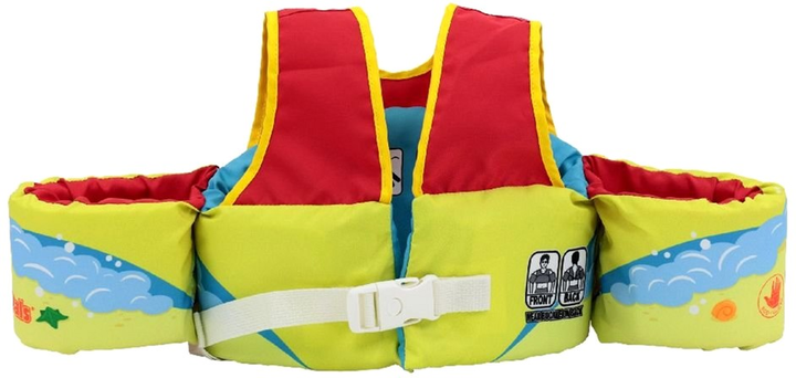 Kamizelka do pływania Body Glove Paddle Pal Krab 3D 3 - 6 lat (4260761465012) - obraz 3
