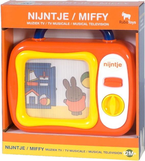 Інтерактивна іграшка Rubo Toys Miffy Музичний телевізор (8712051205069) - зображення 2