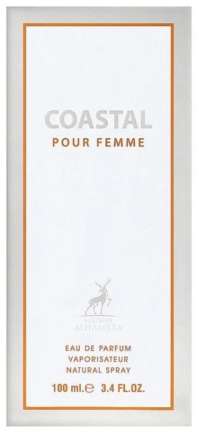 Woda perfumowana damska Maison Alhambra Coastal 100 ml (6291107459189) - obraz 3