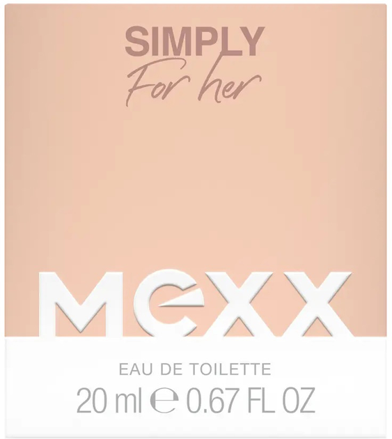 Туалетна вода для жінок Mexx Simply 20 мл (3616305169129) - зображення 3