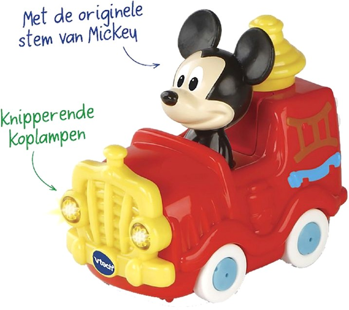 Пожежна машина VTech Toet Toet Auto's Disney Mickey (3417765117237) - зображення 4