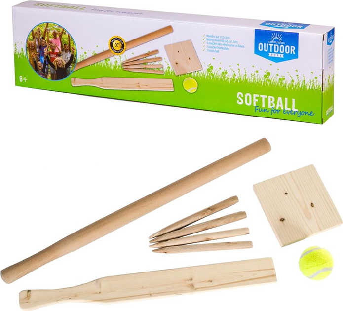 Zestaw do zabawy Outdoor Play Softball (8712051073262) - obraz 1