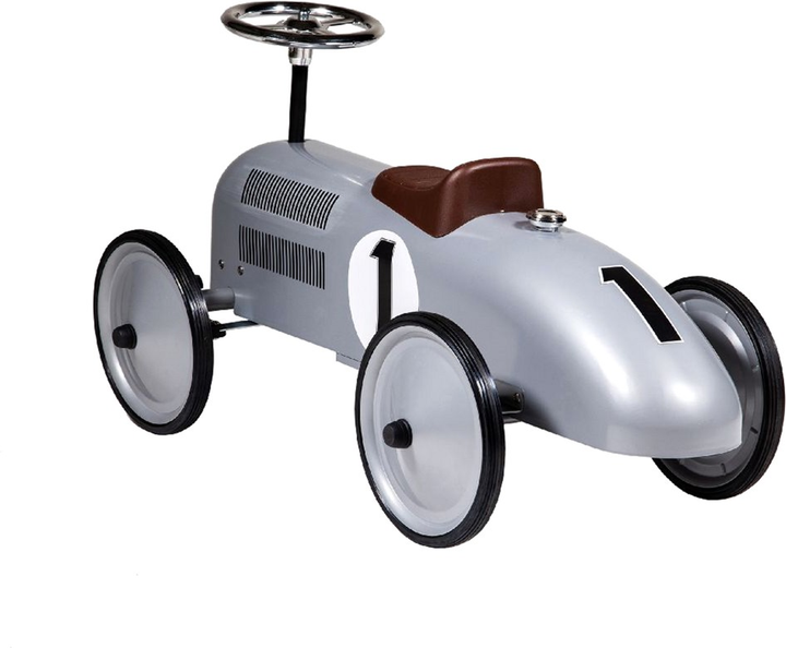 Jeździk Retro Roller Jean Srebrny (8712051206301) - obraz 4