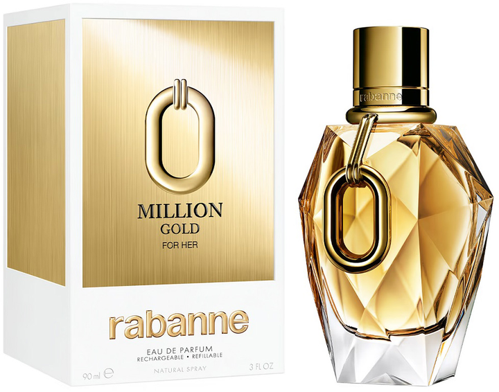 Парфумована вода для жінок Paco Rabanne Million Gold 90 мл (3349668630264) - зображення 2