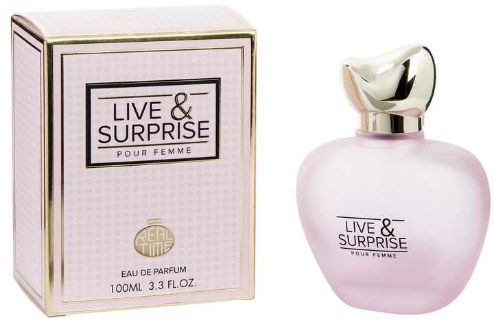 Woda perfumowana damska Real Time Live & Surprise 100 ml (8715658360124) - obraz 1