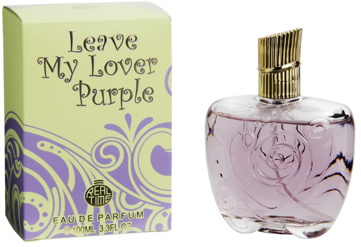 Woda perfumowana damska Real Time Leave My Lover Purple 100 ml (8715658003526) - obraz 1