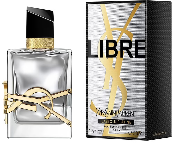 Perfumy damskie Yves Saint Laurent Libre L'Absolu Platine 50 ml (3614273923859) - obraz 2