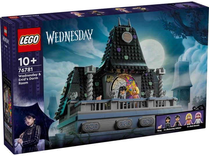 Конструктор Lego Wednesday Кімната Венздей та Енід 76781 – іграшки