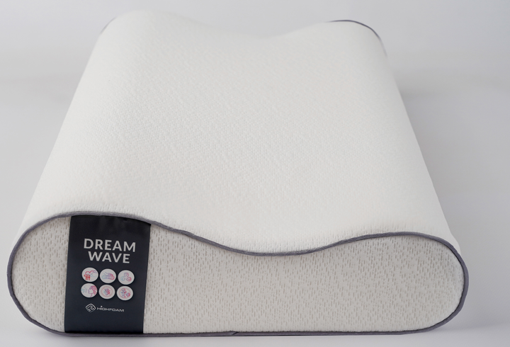 Подушка ортопедична Highfoam Dreamwave з пам'ятю 58х40х10.5 см (4823072703091) - зображення 2