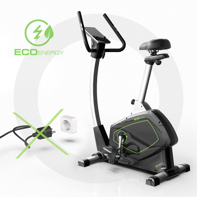 Магнітний велотренажер Christopeit ECO1000 з електрогенератором (4044163020013) - зображення 17