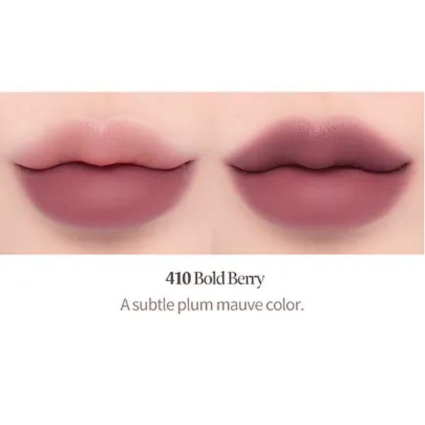 Матовая помада Laka Bulky Matte Lipstick 410 Bold Berry нежный сливово-лиловый цвет 4 г - изображение 2