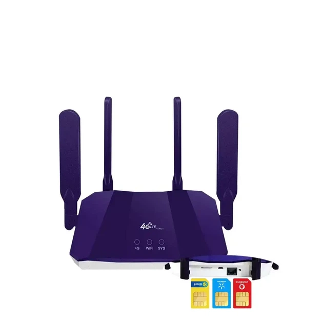 Стационарный 4G роутер WI-FI 3G/4G LTE TIANJIE R8B-3 + В комплекте сим безлимитный интернет - Фото 2 Стационарный 4G роутер WI-FI 3G/4G LTE TIANJIE R8B-3 + В комплекте сим безлимитный интернет - изображение 2