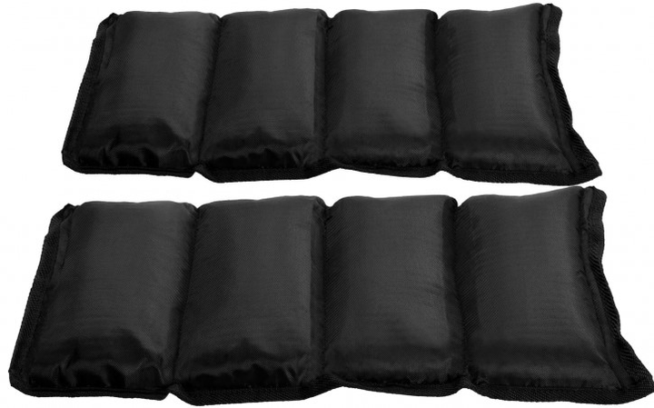 Обтяжувачі для рук Gorilla Sports 2 x 5 кг Black (4250663101415) - зображення 3