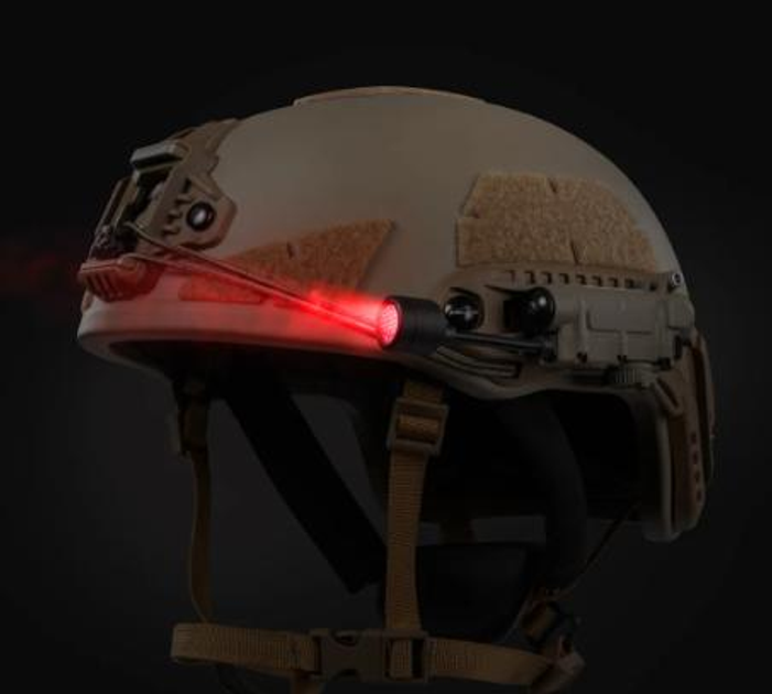 Ліхтарик на шолом Sidewinder Stalk WADSN ліхтар із кріпленням на каску, військовий армійський ліхтарик тактичний - зображення 9