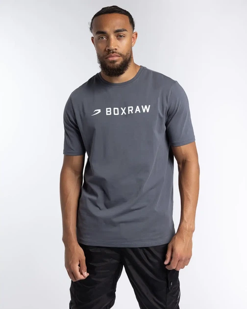 Футболка BOXRAW ABC M Темно-сіра - изображение 5