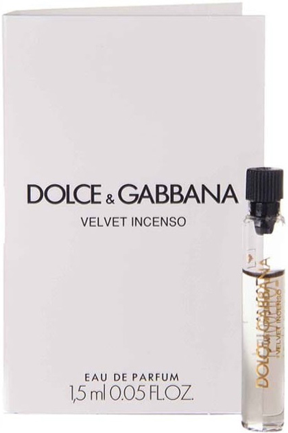 Próbka Woda perfumowana męska Dolce&Gabbana Velvet Incenso 1.5 ml (3423473040217) - obraz 1