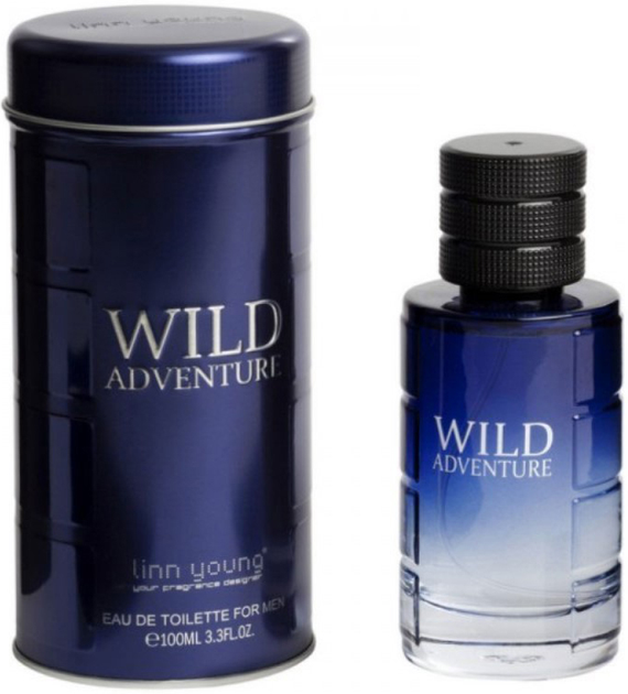 Woda toaletowa męska Linn Young Wild Adventure 100 ml (8715658390220) - obraz 1