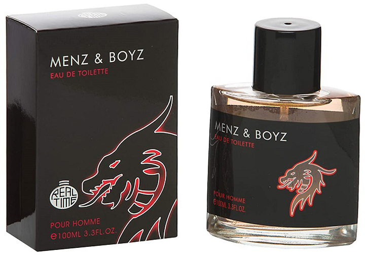 Woda toaletowa męska Real Time Menz & Boyz 100 ml (8715658007135) - obraz 1