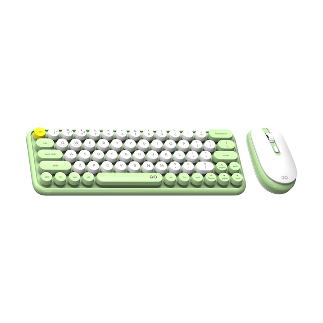 Фантех Го WK896 green - беспроводной комплект клавиатуры и мыши. - изображение 1