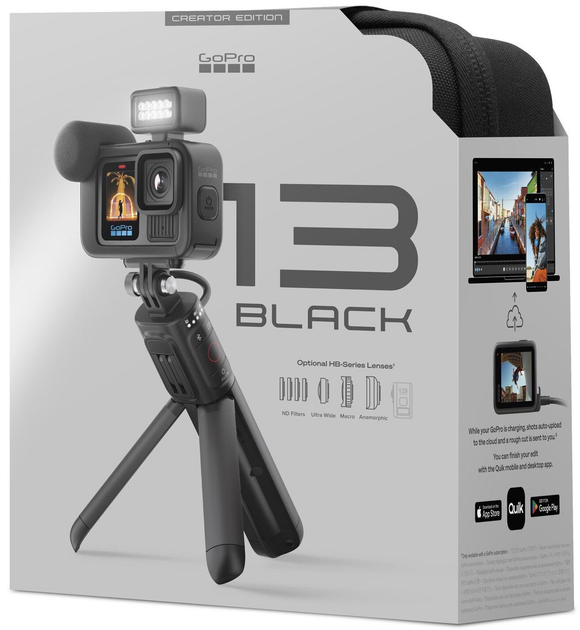 Kamera wideo GoPro HERO 13 Creator Edition Black (CHDFB-131-EU) - obraz 12