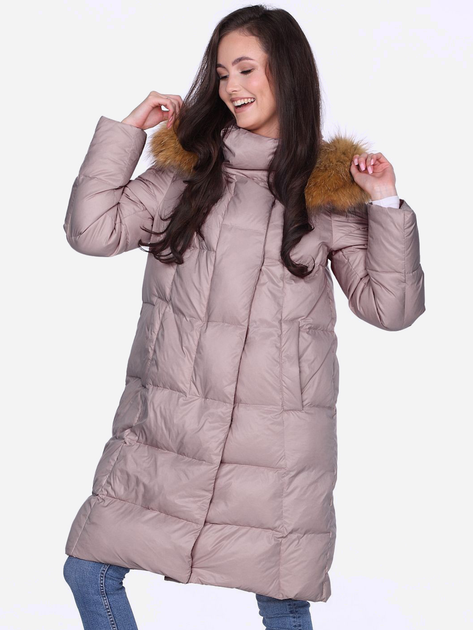 Куртка зимова жіноча PERSO BLH220011FXR 2XL Рожева (5905080201123) - зображення 1