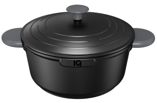 Каструля IQ Be Creative алюмінієва 20 см (2.4 л) з кришкою (IQ-2047-20) (IQ-2047-20) - Фото 2 Каструля IQ Be Creative алюмінієва 20 см (2.4 л) з кришкою (IQ-2047-20) (IQ-2047-20) - зображення 2