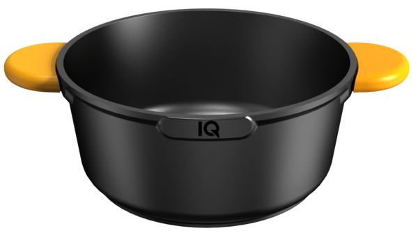 Каструля IQ Be Active алюмінієва 20 см (2.4 л) з кришкою (IQ-2048-20) (IQ-2048-20) - изображение 3