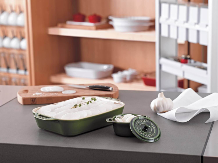 Форма для запікання Staub Cooking Прямокутна Зелена 27 x 20 см (4009839311376) - зображення 3