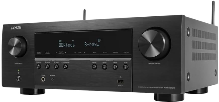 AV-ресивер Denon AVR-S970H 7.2 Ch Black (747192138530) - зображення 2