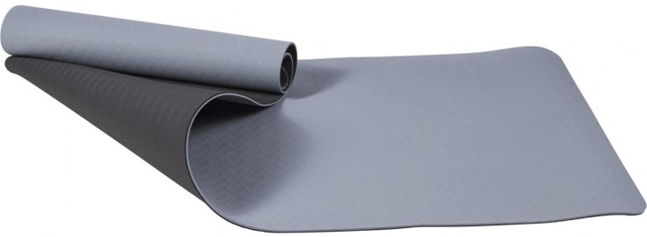 Килимок для йоги Gorilla Sports TPE 180 x 60 x 0.8 см Grey (4260438738678) - зображення 4