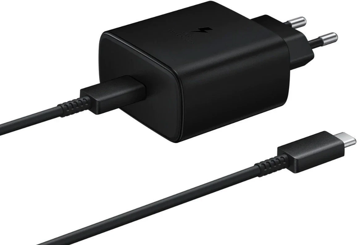 Ładowarka Samsung Quickl Charger 45W USB-C Black (EP-TA845B) - obraz 1