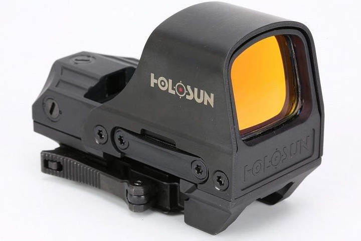 Коліматор Holosun HS510C, Open Reflex відкритий, на Weaver/Picatinny, швидкознімний, со.бат., 2 МОА - зображення 1